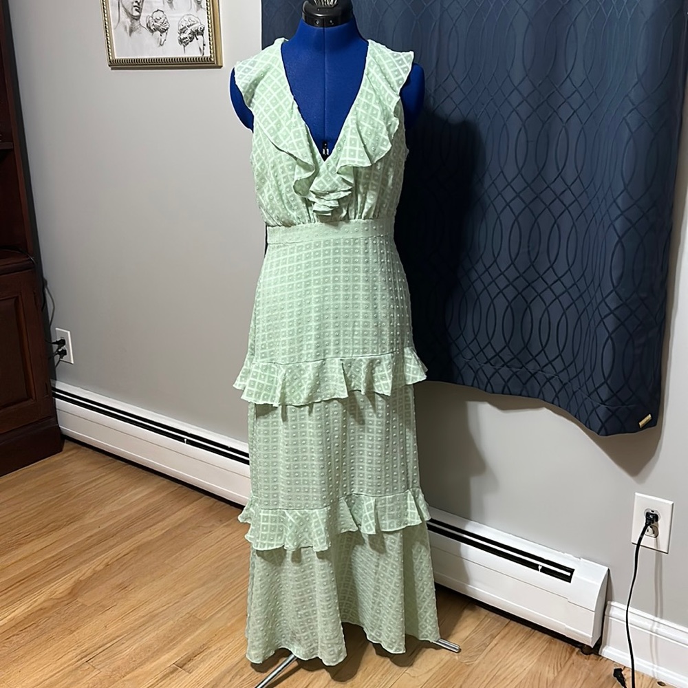 Womens sea foam green dress